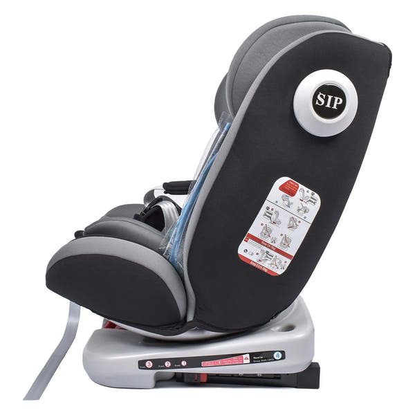 AP02 KL005 Siège auto bébé siège enfant rotatif à 360° avec ISOFIX et position de repos, groupe 0+1/2/3 (9-36 kg/0-12 ans), ceinture de sécurité 5 points, siège auto e