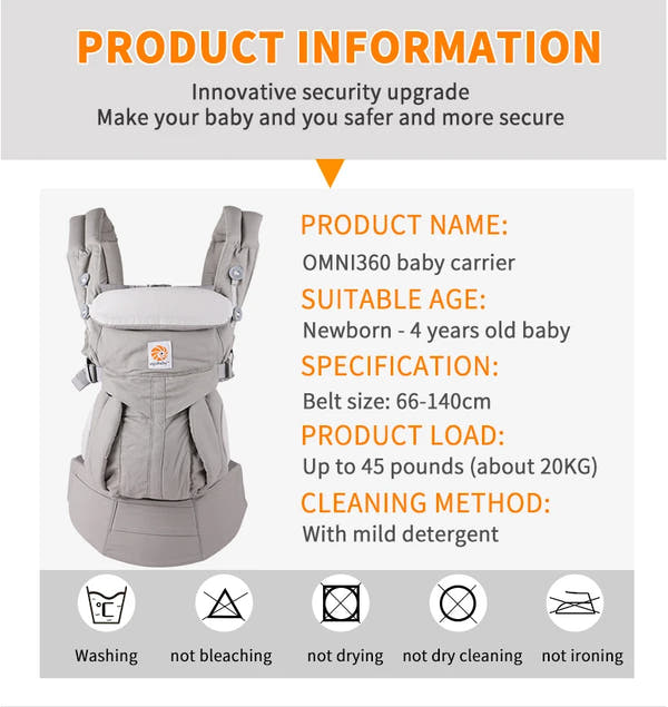 Porte bébé ergobaby 0-36 mois