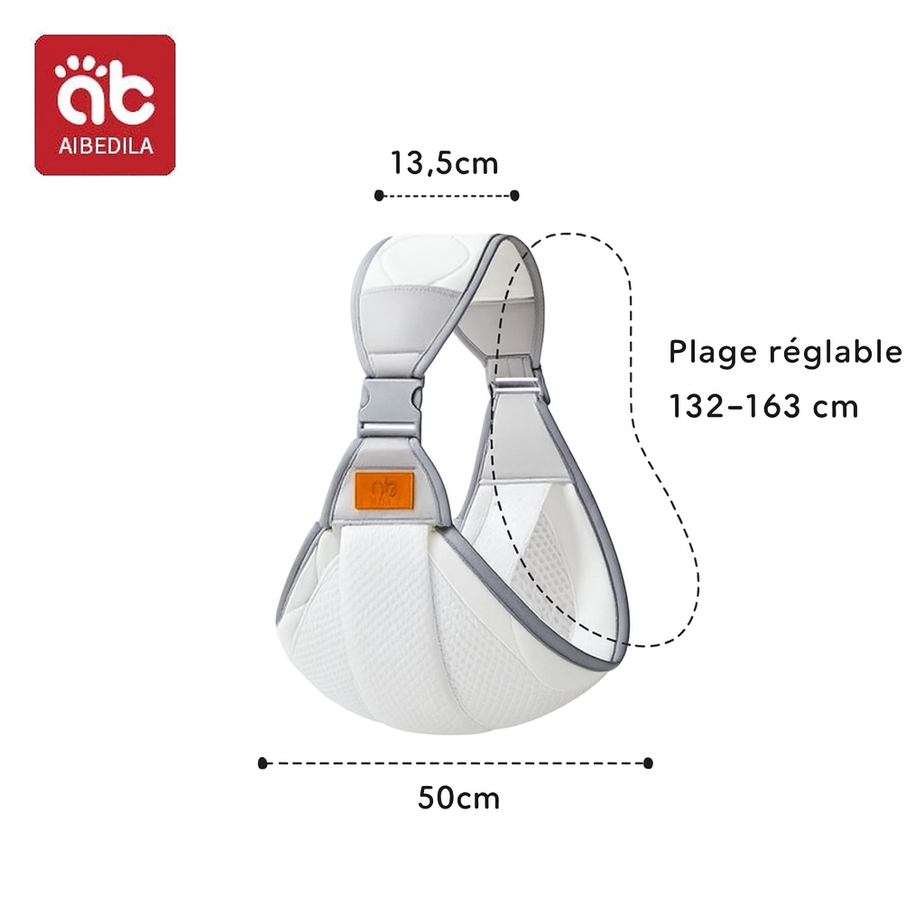 Echarpe porte bébé AIBEDILA 0-2 ans