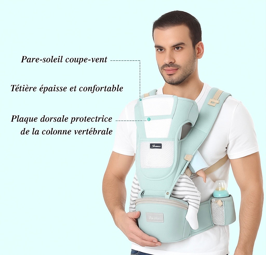 Porte-bébé ergonomique 0-4 ans