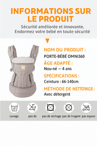 Porte bébé ergobaby 0-4 ans