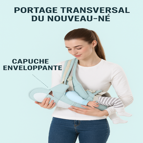 Porte-bébé ergonomique 0-4 ans