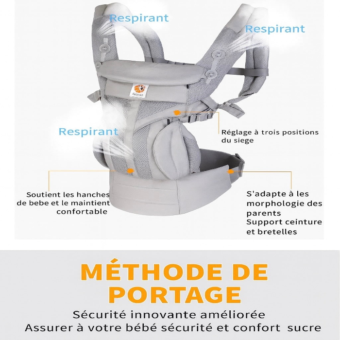 Porte bébé Ergobaby 0-2 ans