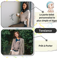 Echarpe porte bébé Air Mesh 0-12 mois