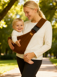 Echarpe porte bébé Dark Leopard