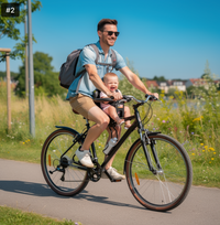 Porte bébé vélo universel