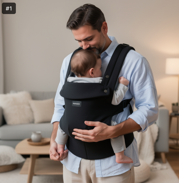 Porte bébé Momcozy Ergonomique 3 mois a 20kg