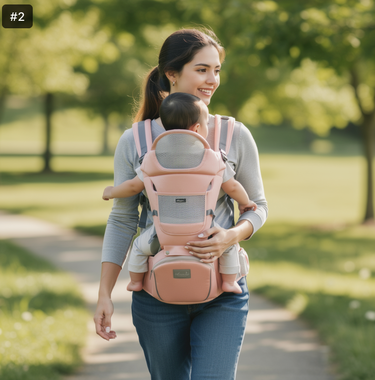 Porte-bébé ergonomique 0-4 ans
