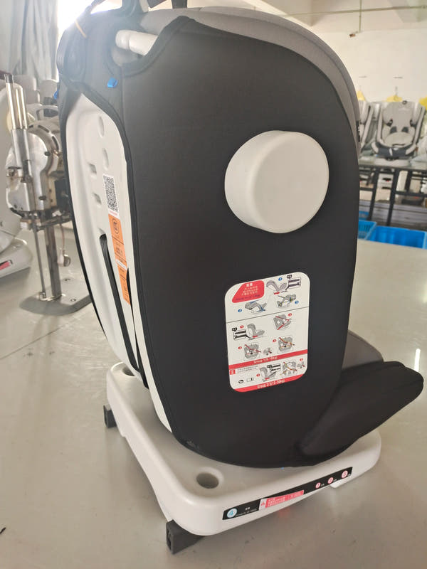 AP02 KL005 Siège auto bébé siège enfant rotatif à 360° avec ISOFIX et position de repos, groupe 0+1/2/3 (9-36 kg/0-12 ans), ceinture de sécurité 5 points, siège auto e