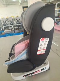 AP02 KL005 Siège auto bébé siège enfant rotatif à 360° avec ISOFIX et position de repos, groupe 0+1/2/3 (9-36 kg/0-12 ans), ceinture de sécurité 5 points, siège auto e