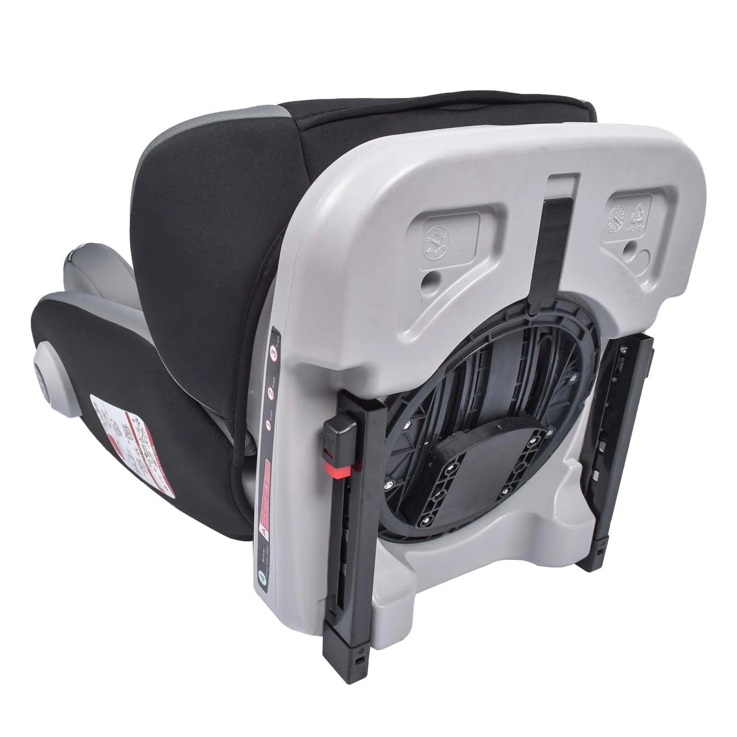 AP02 KL005 Siège auto bébé siège enfant rotatif à 360° avec ISOFIX et position de repos, groupe 0+1/2/3 (9-36 kg/0-12 ans), ceinture de sécurité 5 points, siège auto e