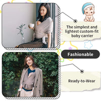 Echarpe porte bébé