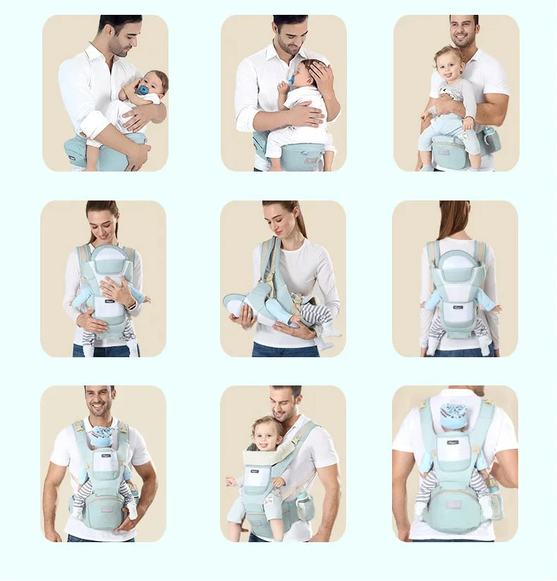 Porte-bébé ergonomique 0-4 ans