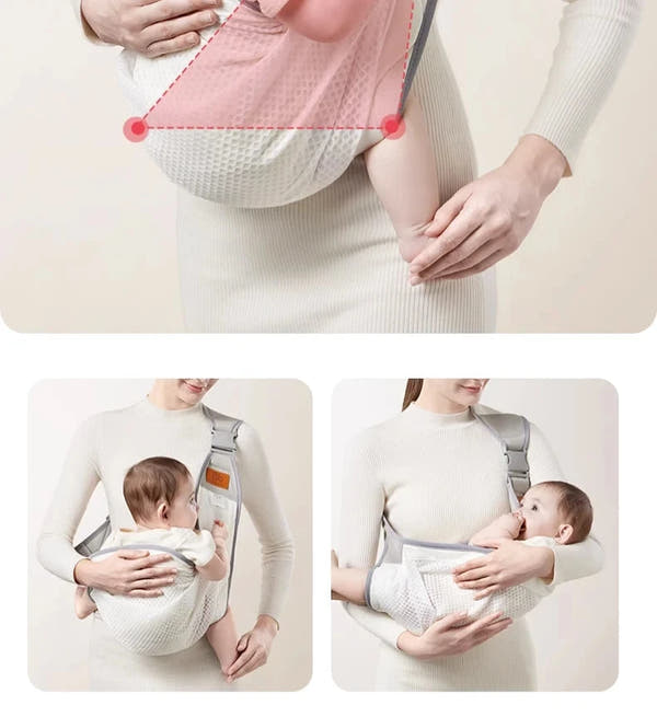 Echarpe porte bébé AIBEDILA 0-2 ans