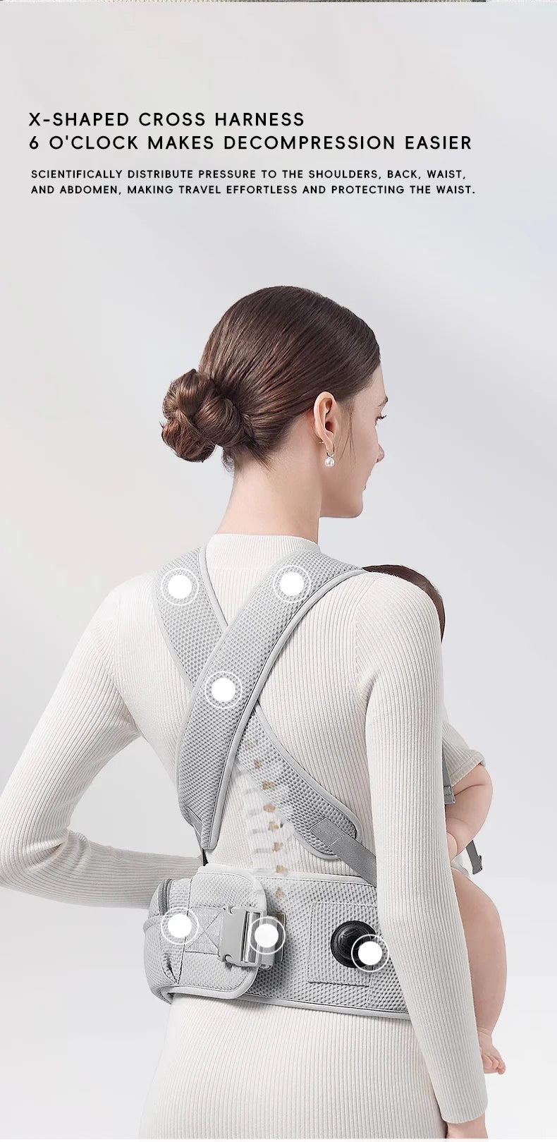 Porte bébé AIBEDILA 0-6 mois