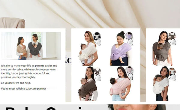 Echarpe porte bébé