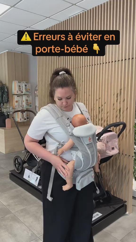Porte bébé Ergobaby 0-2 ans video